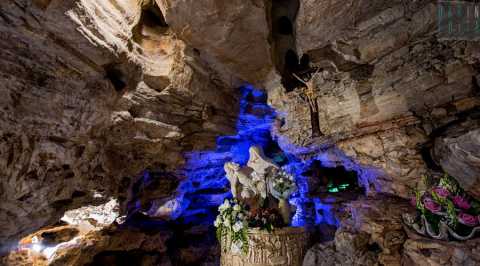 Modugno, antichi affreschi e mistici cunicoli: viaggio nel santuario Madonna della Grotta